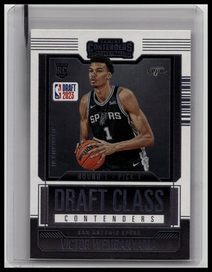 Victor Wembanyama Rookie 2023 Panini Contenders #9 San Antonio Spurs