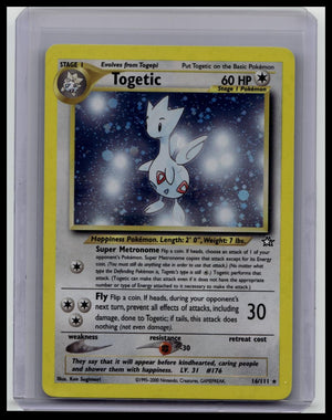 Togetic 16/111 Neo Genesis Holo Rare Vintage Pokémon TCG