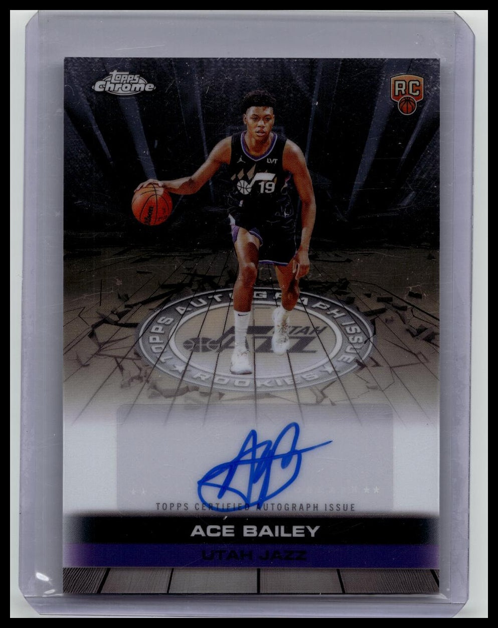 2025-26 Topps Chrome Basketball Ace Bailey Rookie Auto #TAUR2-AB RC
