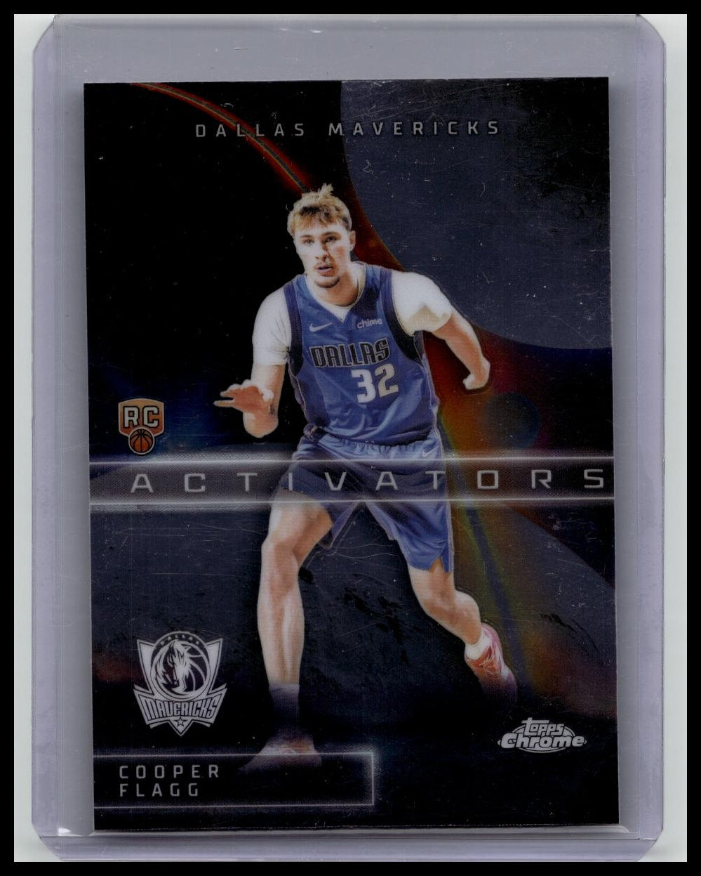 Topps 2025-26 Topps Chrome Cooper Flagg Mavericks Activators RC #AC-11