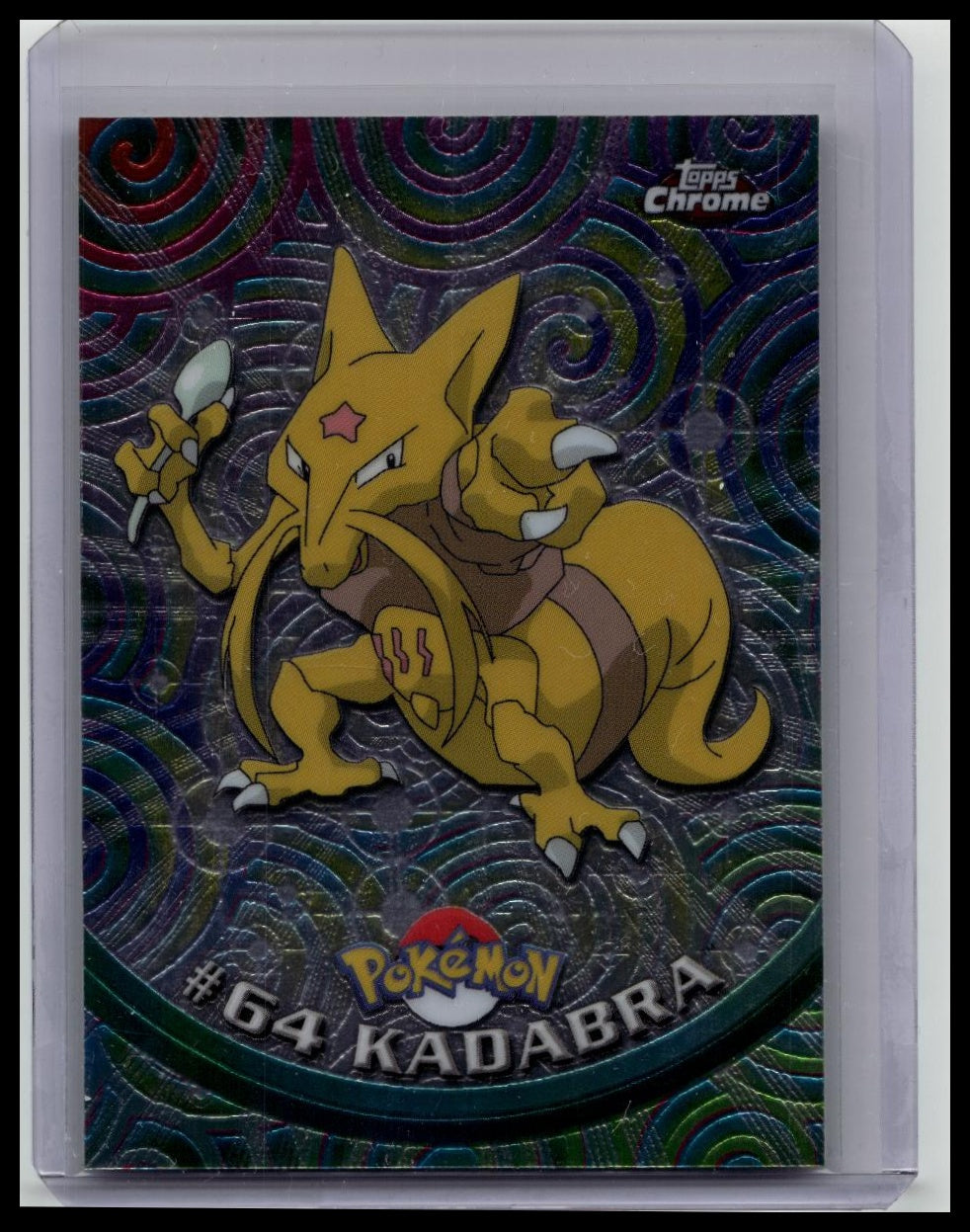 2000 Topps Chrome Pokemon: Kadabra #64