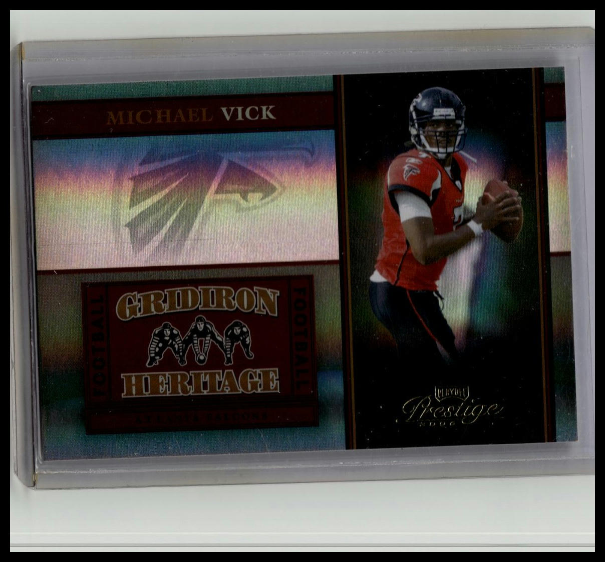 2006 Playoff Prestige Gridiron Heritage Michael Vick Atlanta Falcons 25/25 #GH27