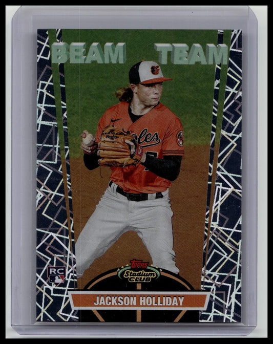 2024 Jackson Holliday Beam Team SSP CASE HIT RC Topps Stadium Club Orioles BT-22