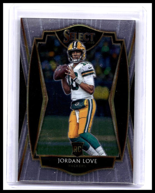 2020 Panini Select Premier Level JORDAN LOVE Packers ROOKIE RC #147