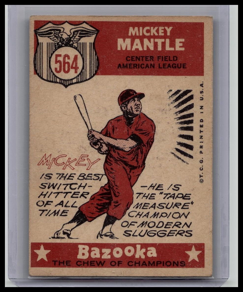 1959 Topps - High # Mickey Mantle #564