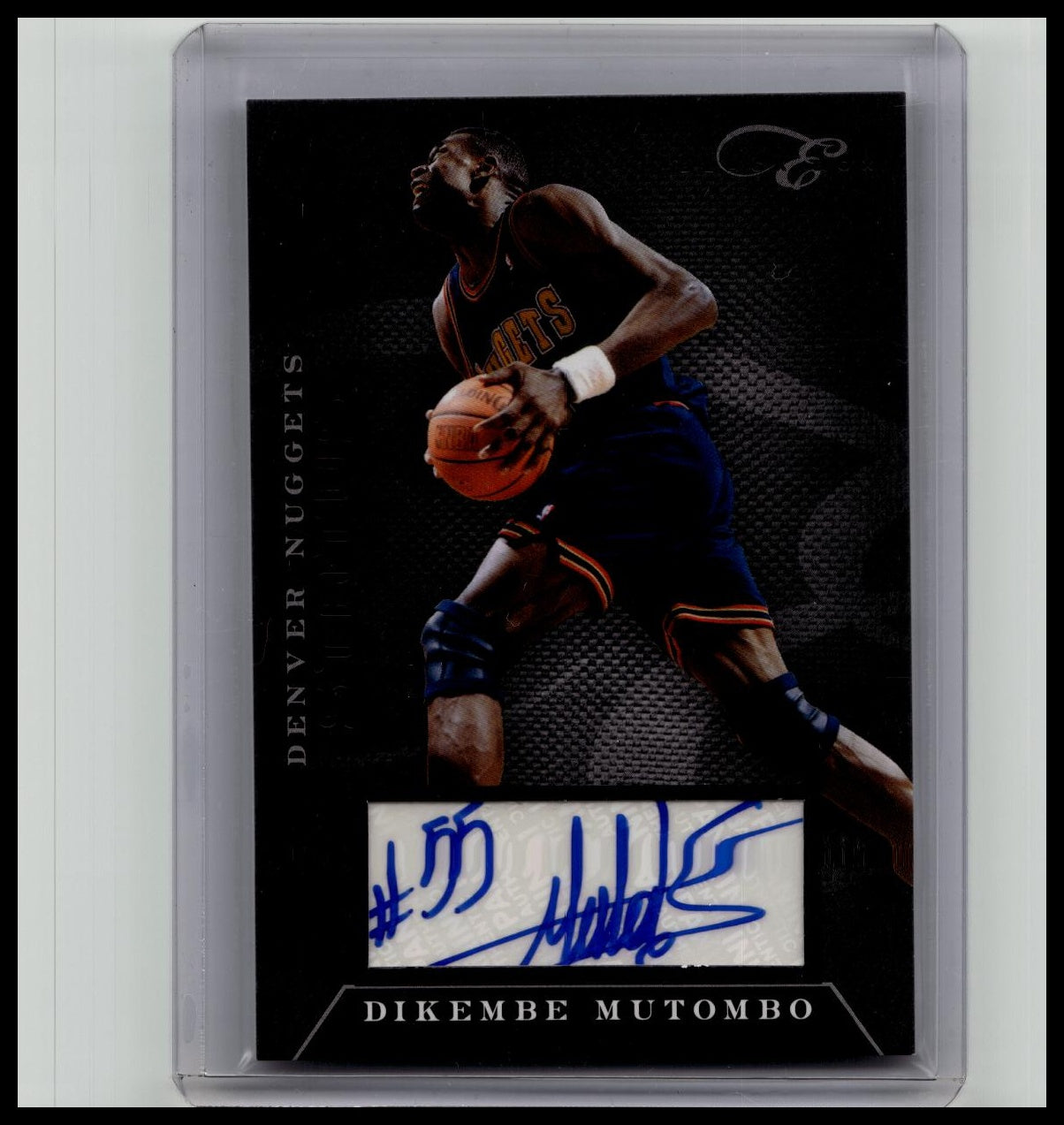 2011 Panini Dikembe Mutombo Auto /99