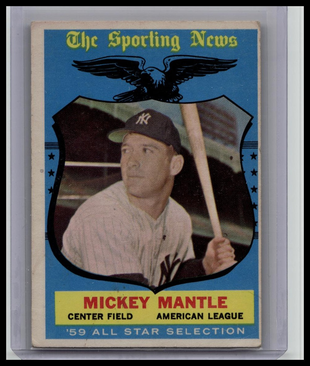 1959 Topps - High # Mickey Mantle #564