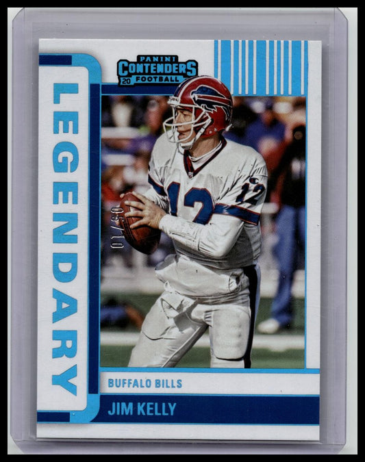 2022 Contenders Legendary Jim Kelly SSP 05/10 Bills