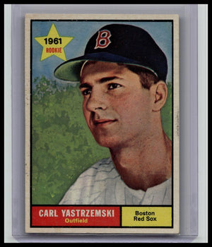 1961 Topps Carl Yastrzemski #287 Red Sox