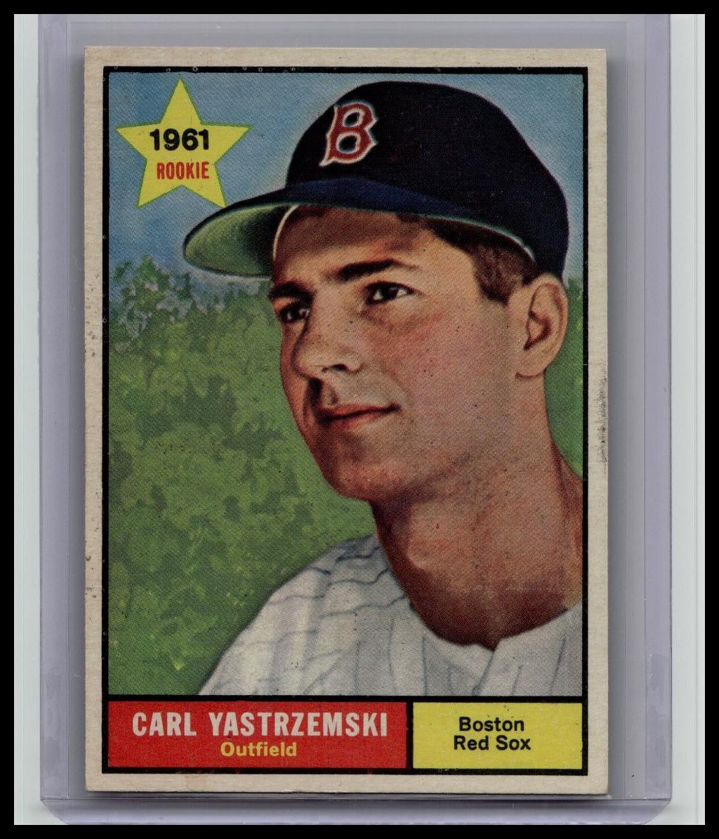 1961 Topps Carl Yastrzemski #287 Red Sox