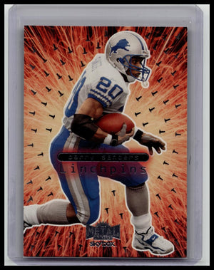 1999 Skybox Metal Universe Linchpins #6 Barry Sanders