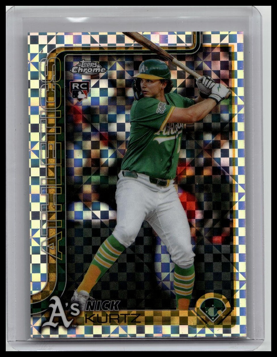 2025 Topps Chrome Update Series - Nick Kurtz #USC178 X-Fractor (RC) ROY