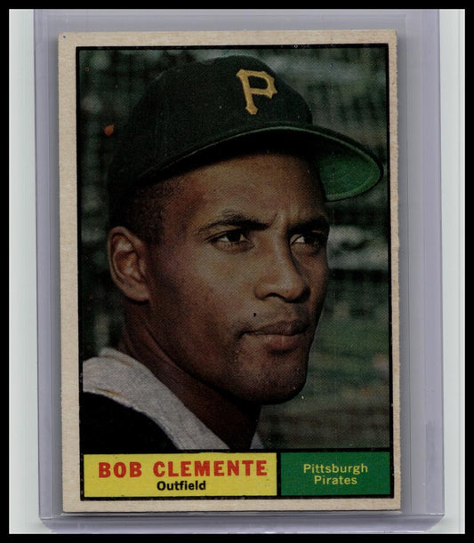 1961 Topps Roberto Clemente #388