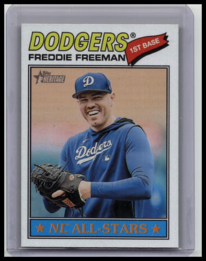 FREDDIE FREEMAN 2026 Topps Heritage IMAGE VARIATION SP Dodgers