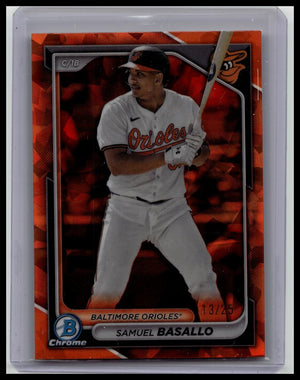 2024 Bowman Sapphire SAMUEL BASALLO Prospect Orange /25 #BCP-232