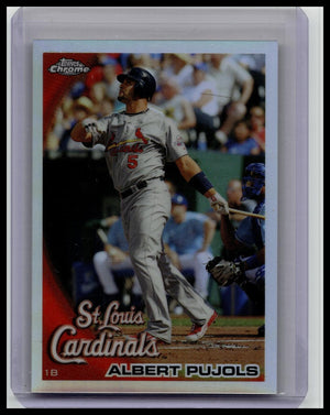 ALBERT PUJOLS 2010 Topps Chrome Refractor #32 Cardinals