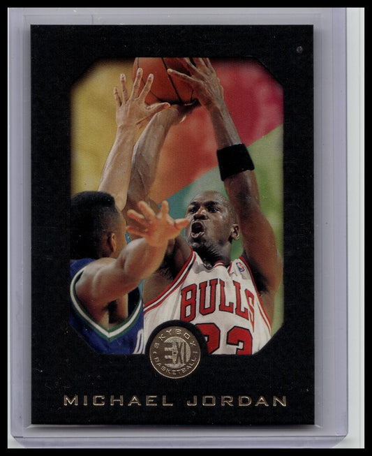 MICHAEL JORDAN 1996-97 SKYBOX E-XL BASKETBALL CHICAGO BULLS #10