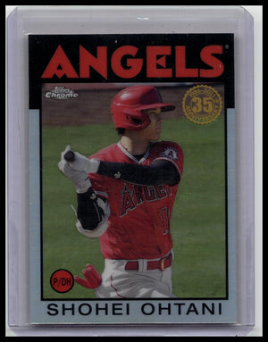 2021 Topps Chrome 1986 35th Shohei Ohtani