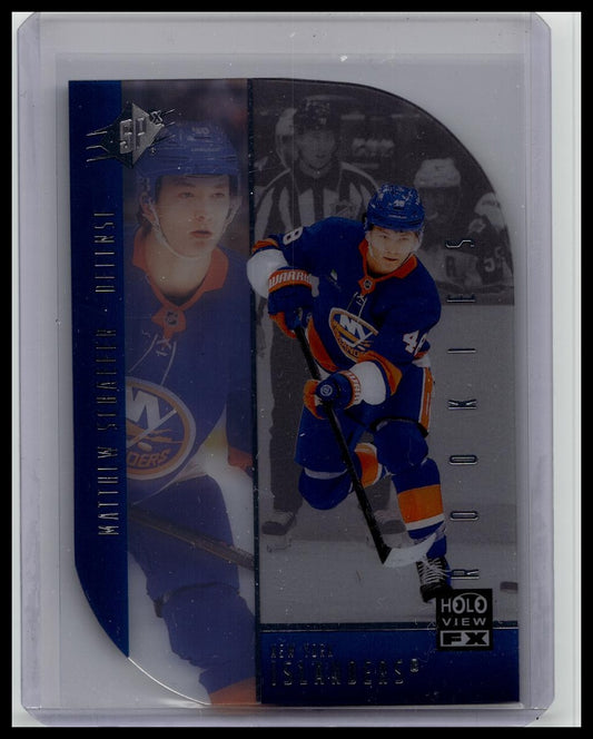 2025-26 Upper Deck SPX Matthew Schaefer RC Holoview FX SP Rookie Card Holo View