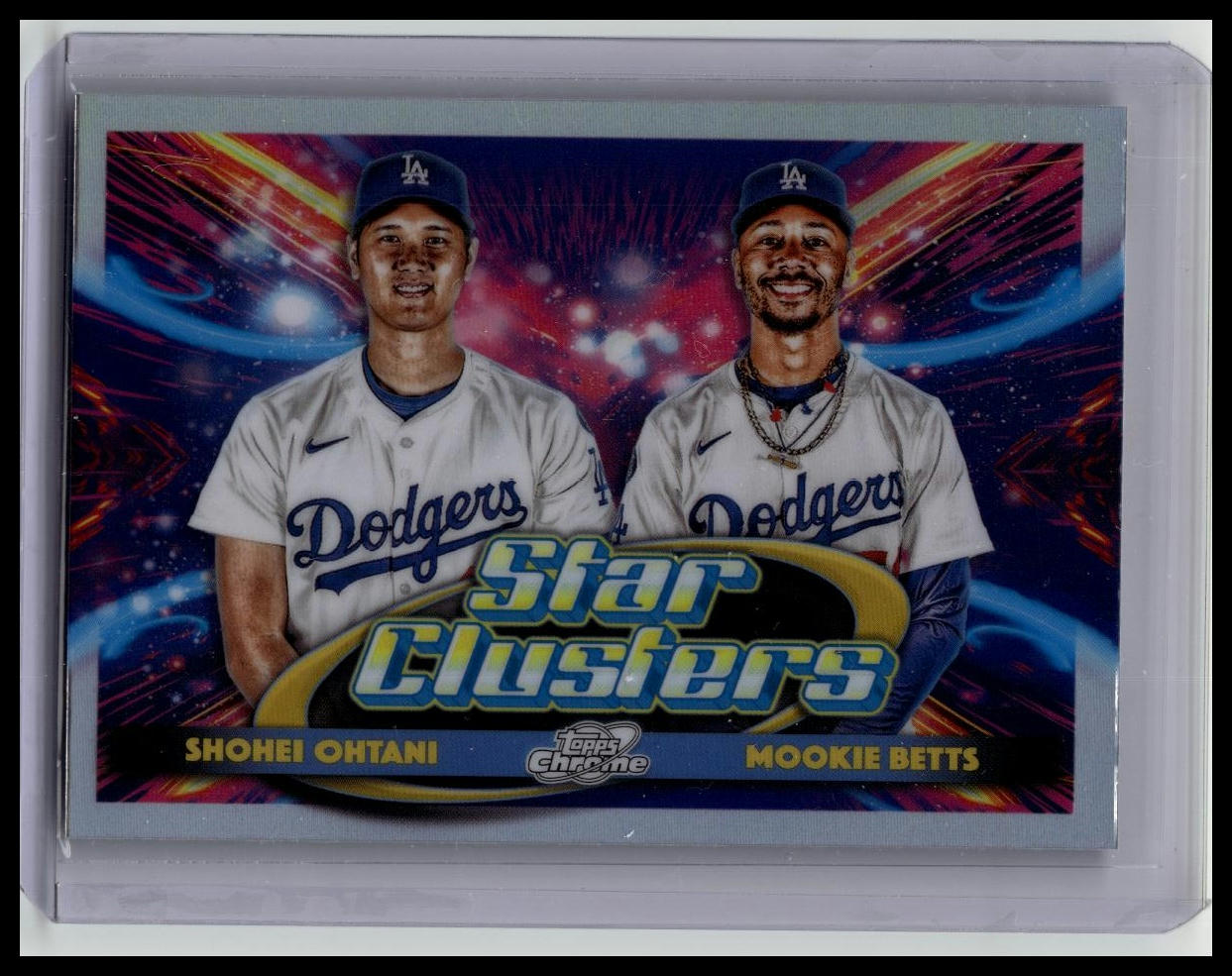 SHOHEI OHTANI / MOOKIE BETTS 2025 Topps Chrome Cosmic Star Clusters #DSC-4