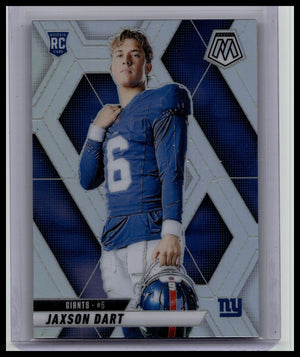 2025 Panini Mosaic - Rookie Variations Jaxson Dart #288 Silver Prizm (RC)