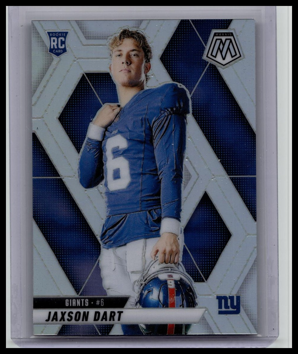 2025 Panini Mosaic - Rookie Variations Jaxson Dart #288 Silver Prizm (RC)