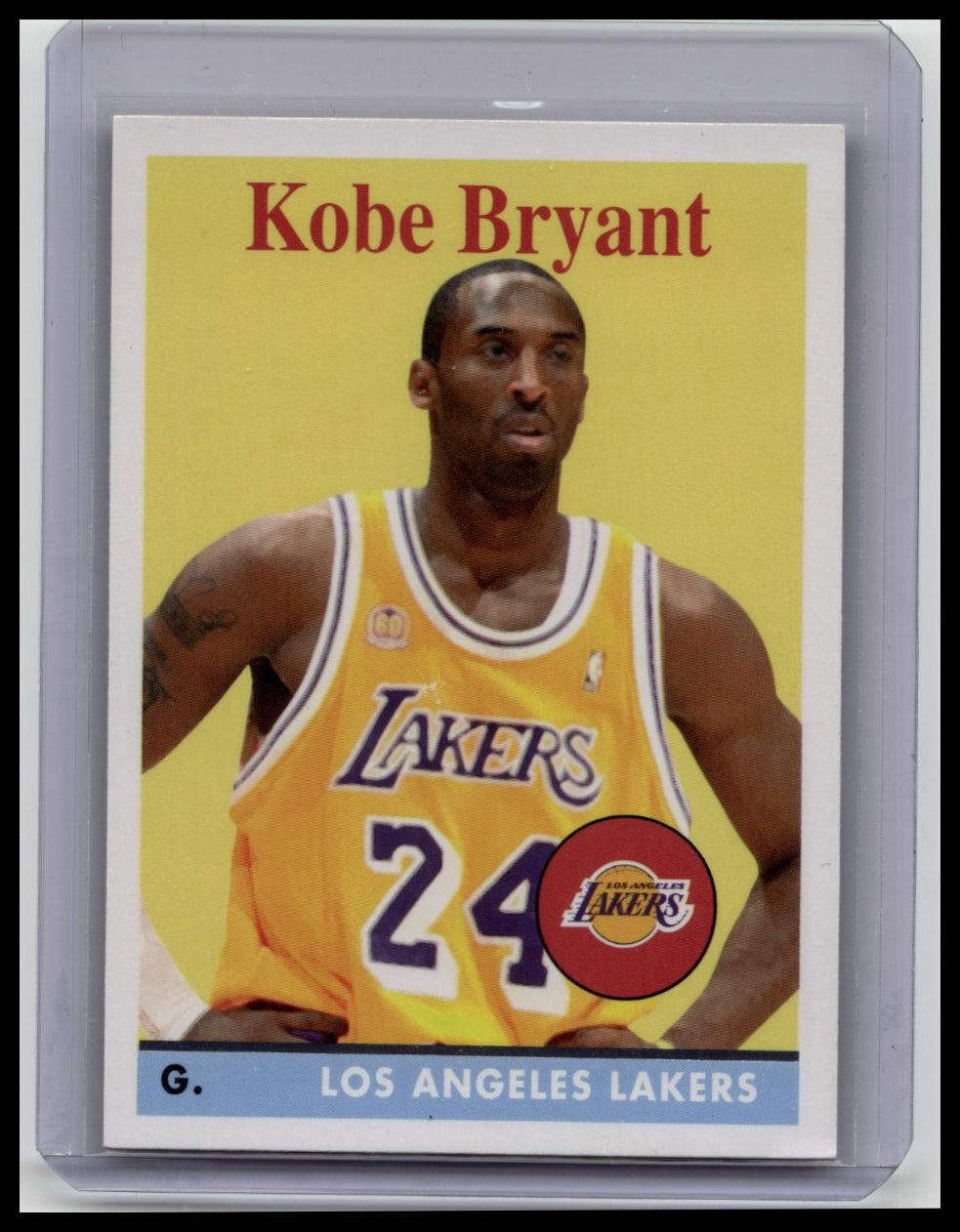 Kobe Bryant 2008-09 Topps 1958 Variation 24 Lakers