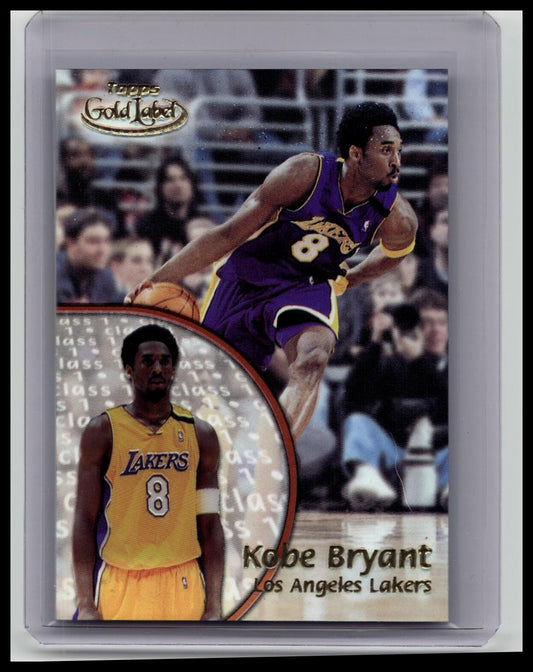 2000-01 Topps Gold Label - Class 1 #24 Kobe Bryant Los Angeles Lakers