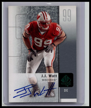 2011 SP Authentic - J.J. Watt Rookie On Card Auto #57 (RC)