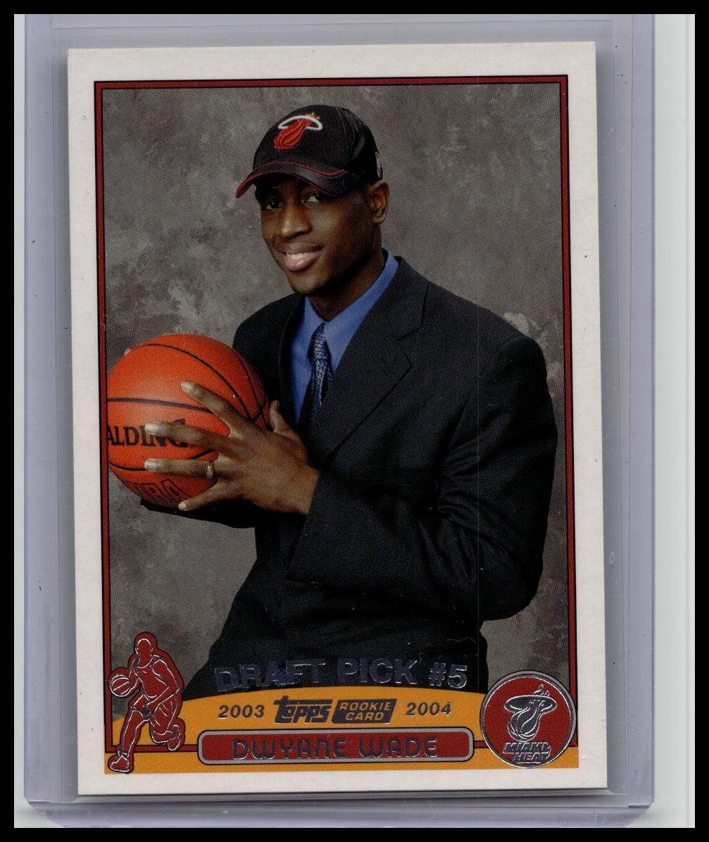 2003 Topps Dwyane Wade #225 Rookie RC