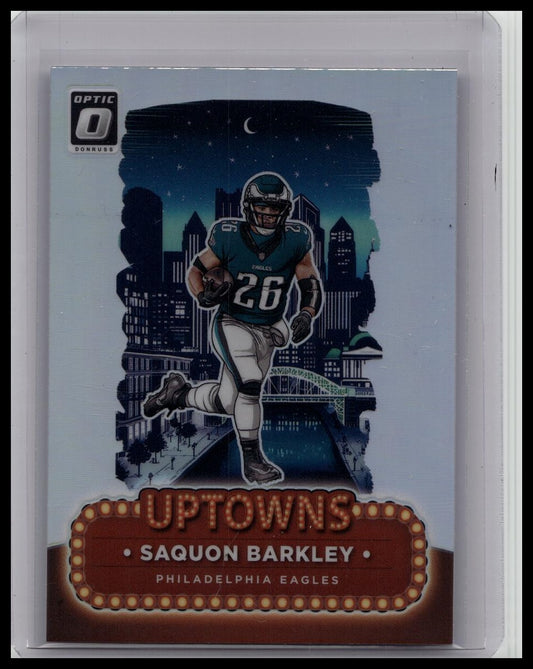 2024 Panini Donruss Optic - Uptowns Saquon Barkley #17