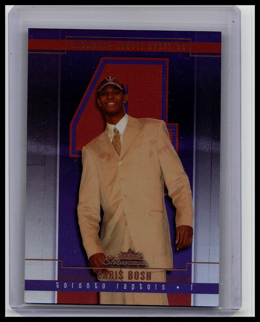 2003-04 Fleer Showcase - Chris Bosh #102 /1000 (RC)