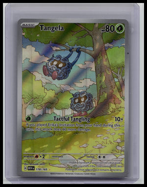 Pokémon Tangela Sv: Scarlet & Violet 151 Illustration Rare Holo 178/165 80 HP