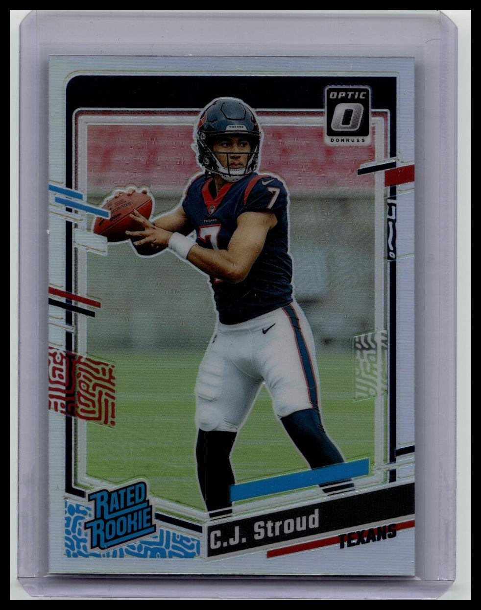 2023 Panini Donruss Optic - Rated Rookie C.J. Stroud #244 Holo Prizm (RC)