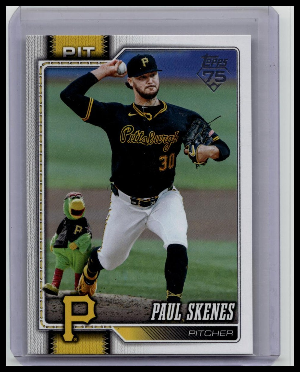 2026 Topps Paul Skenes Celebration Series One #100 Pirates Hidden Mascot SSP