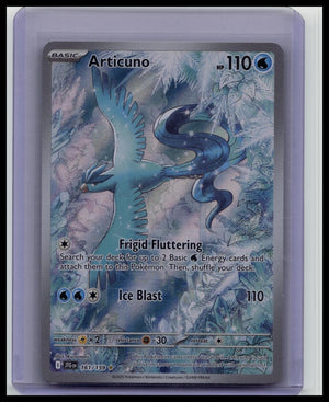 Pokémon Articuno SV09 Journey Together Illustration Rare Holo Card 161/159
