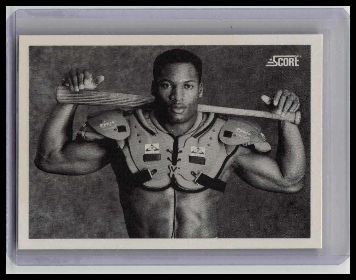 Bo Jackson #697 1990 Score Kansas City Royals Baseball Card MLB