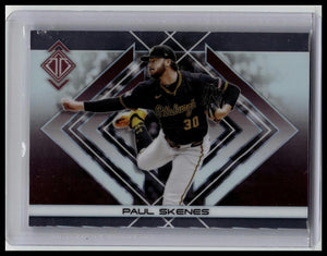 2025 Topps Transcendent Collection Paul Skenes Icons Chrome Image Variations #5