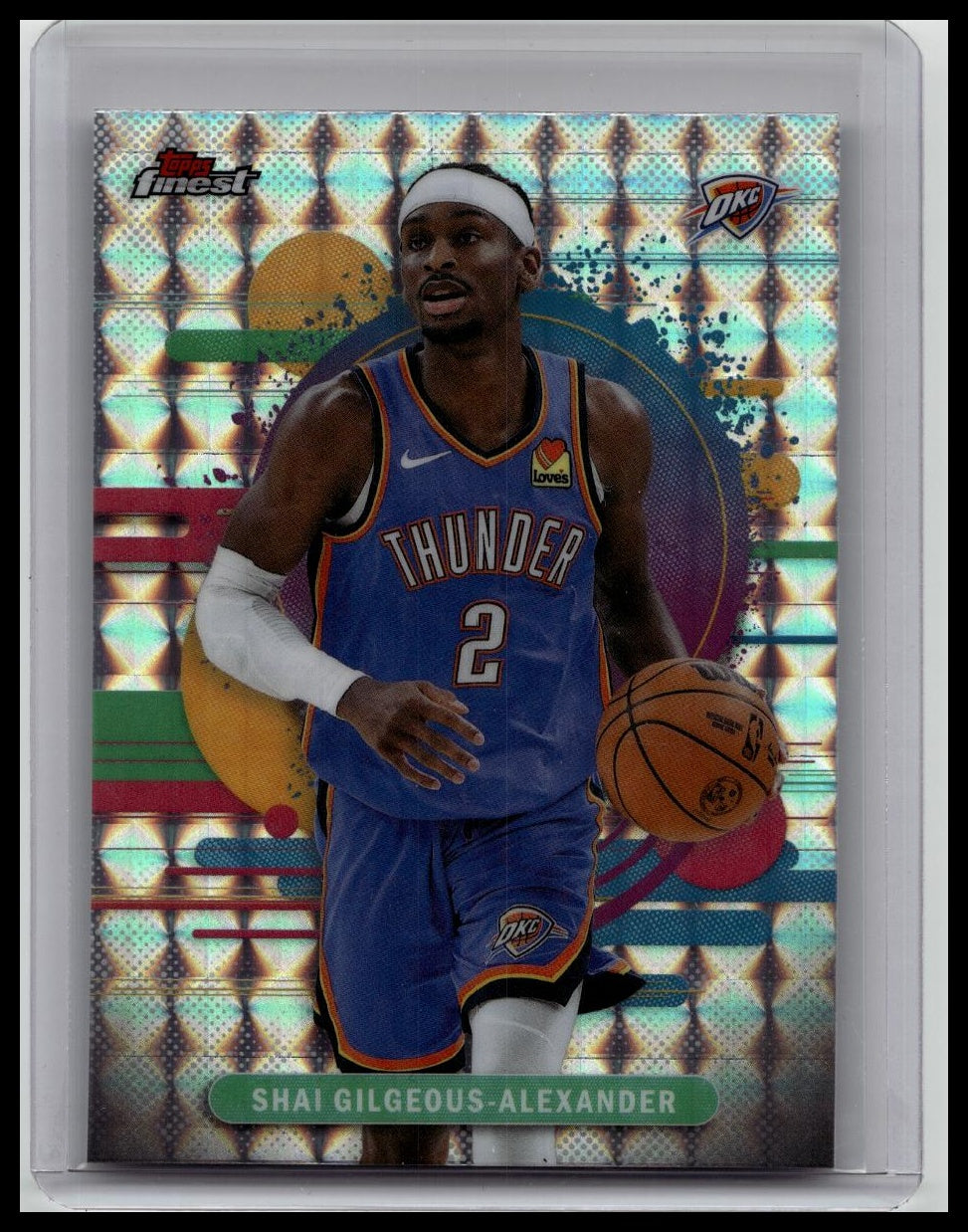 2025-26 Topps Finest Uncommon Geometric Shai Gilgeous-Alexander 160