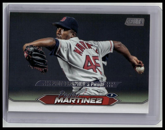 2024 Topps Stadium Club Pedro Martinez Photographer’s Proof SSP Boston Red Sox