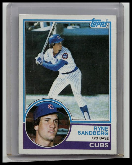 1983 Topps - #83 Ryne Sandberg (RC)
