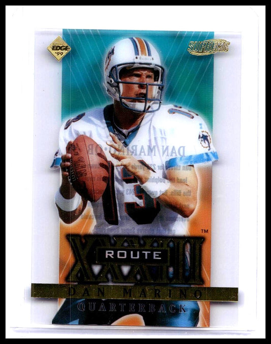 1999 Collector's Edge Supreme Route XXXII #RO6 Dan Marino /1000