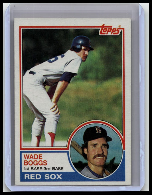 1983 Topps - #498 Wade Boggs (RC)