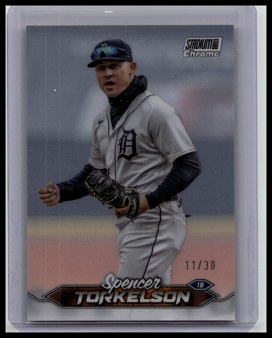 2024 STADIUM CLUB CHROME " PEARL WHITE" SPENCER TORKELSON /30 SSP