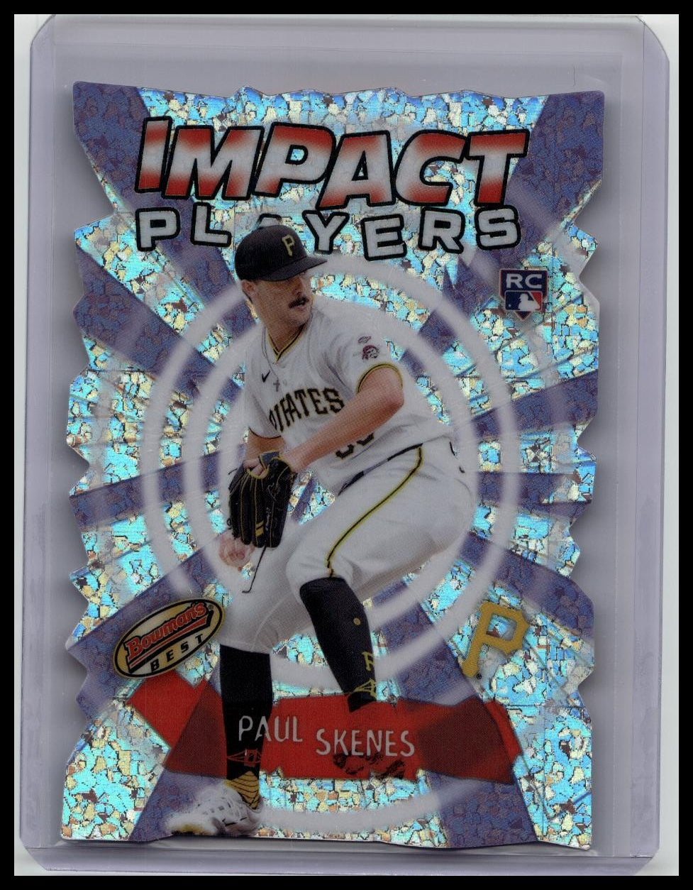 2024 Bowman's Best Paul Skenes Impact Players RC Mini-Diamond Refractor #IP-20