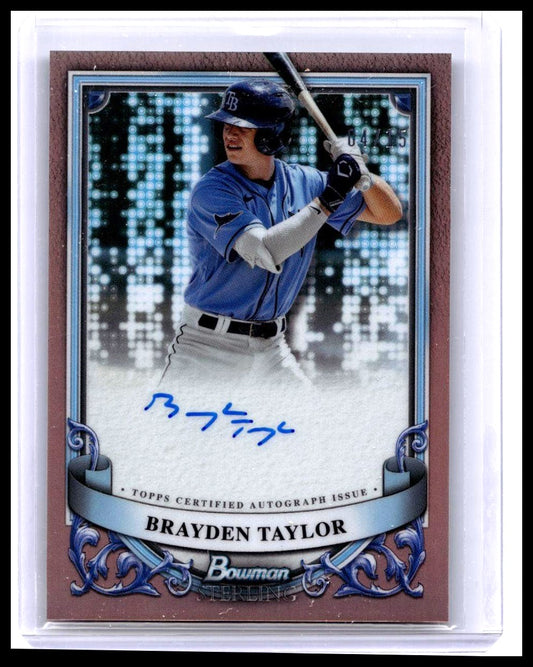 2024 Bowman Sterling - Brayden Taylor - Auto - 04/15