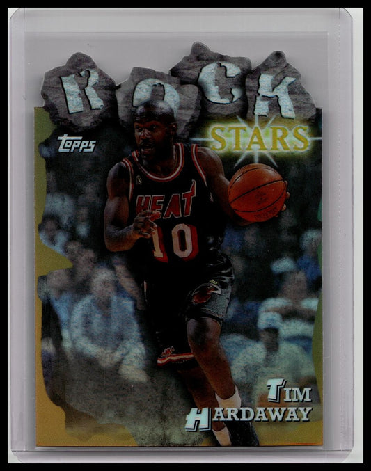 1997-98 Topps - Rock Stars Tim Hardaway #RS8 Refractor