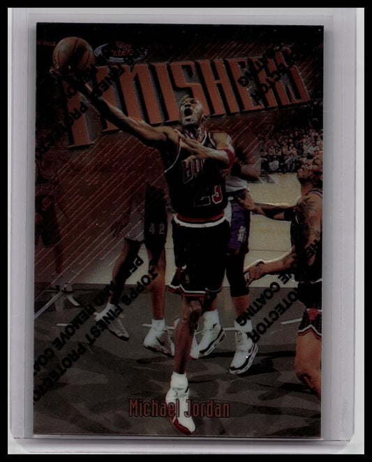 1997-98 Topps Finest Michael Jordan Finishers