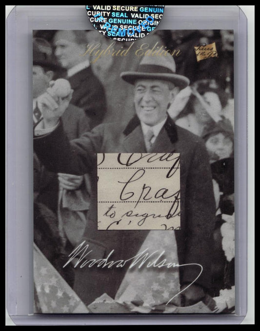 2020 Pieces of the past Woodrow Wilson Relic