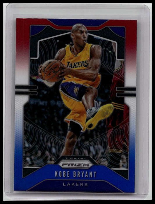 2019-20 Prizm Kobe Bryant #8 Red White & Blue RWB Prizm Los Angeles Lakers